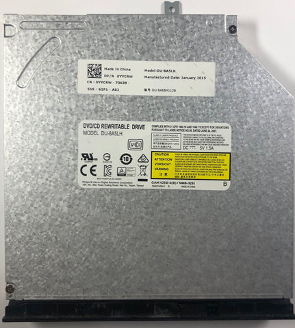 Dell Latitude E5540 Laptop DU-8A5LH DVD/CD Rewritable Drive- YYCRW