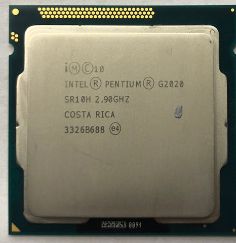 Intel Pentium G2020 Desktop CPU Processor- SR10H