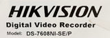Hikvision DS-7608NI-SE/P Digital Video Recorder