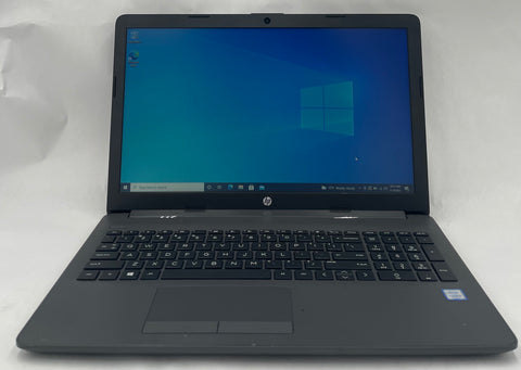 HP 250 G7 Notebook- 128GB SSD, 8GB RAM, Intel i3-7020U CPU, Windows 10 Pro