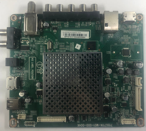 Vizio E32H-C1 LED TV 715G114-M01-000-004K Main Board- XECB02K074040Q