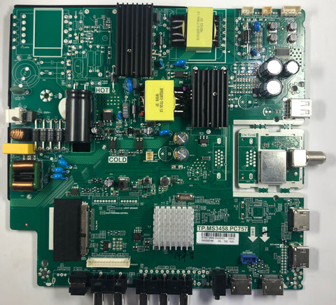 RCA RTU4300 4K LED TV TP.MS3458.PC757 Main Board- AE0011742
