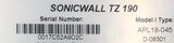 SonicWall TZ 190 Unified Network Security Appliance- APL18-045