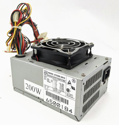 Gateway G6-300 Desktop ATX202-3515 200W Power Supply- 6500184