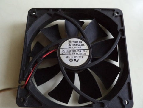 Young Lin Tech DC Brushless Desktop Cooling Fan- DFS122512L
