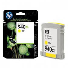 HP 940XL Yellow High Capacity Ink Cartridge- C4909AN