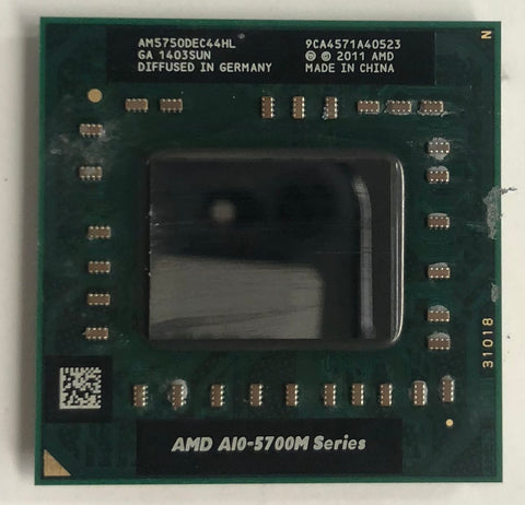 AMD A10-Series A10-5750M Laptop CPU Processor- AM5750DEC44HL