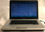 Toshiba Satellite Pro L450 Laptop- 1GB RAM, Intel Core 2 Duo T6570 CPU