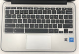 HP ChromeBook 11 G4 Laptop- 16GB SSD, 4GB RAM, Intel Celeron N2840 CPU, ChromeOS