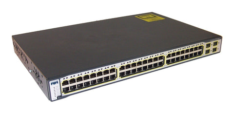 Cisco Catalst 3750 Series 48-Port Managed Switch- WS-C3750-48TS-S