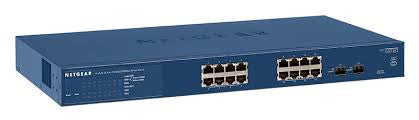 Netgear ProSafe 16-Port 10/100/1000 Mbps Gigabit Smart Switch- GS716T