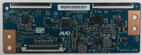 Vizio D43F-F1 4K LED TV T430HVN01.A T-Con Board- 55.43T01.C18