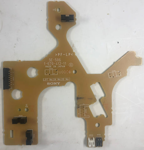 Sony UP-D71XR Digital Film Imager SE-506 Board- 1-670-412-11