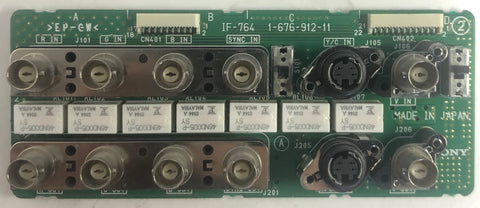 Sony DE845 Home Audio/Video Receiver IF-764 I/O Board- 1-676-912-11
