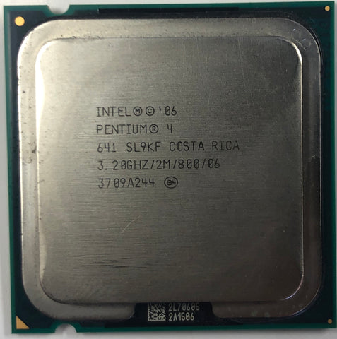 Intel Pentium 4 641 Desktop CPU Processor- SL9KF