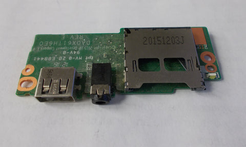 HP Probook 440 G3 Laptop USB Audio Card Reader Board - DA0X61TH6E0