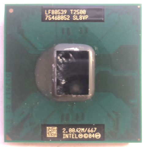 Intel Core Duo T2500 Laptop CPU Processor- SL8VP