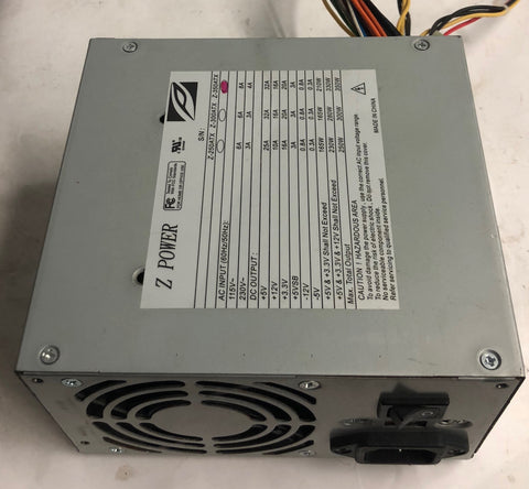 Z-Power 350W Desktop ATX Power Supply- Z-350ATX
