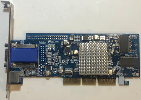 Gigabyte Radeon GV-R7064T 64MB AGP Graphics Card- 04719331329013