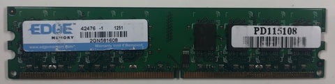 Edge Memory 2GN581608 2GB DDR2 Desktop RAM Memory