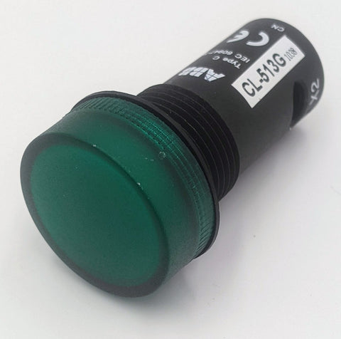 ABB Green Pilot Light CL-513R 110-130V