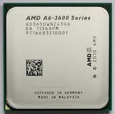 HP Pro 3405 Microtower PC AMD A6-Series A6-3650 CPU Processor- AD3650WNZ43GX