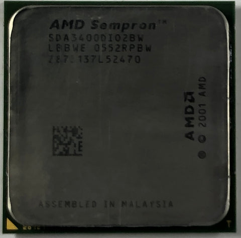 AMD Sempron 64 3400+ Desktop CPU Processor- SDA3400DIO2BW