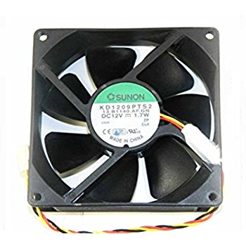 Dell Inspiron 530 Desktop KD1209PTS2 Cooling Fan- HU843