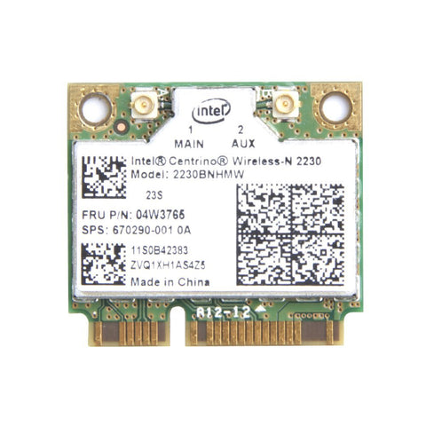 Intel Centrino 2230 Mini PCI Express Wi-Fi/Bluetooth Combo Adapter- 2230BNHMW