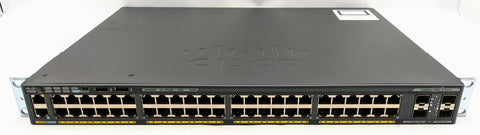 Cisco Catalyst 2960-X Series 48-Port PoE Network Switch- WS-C2960X-48FPS-L