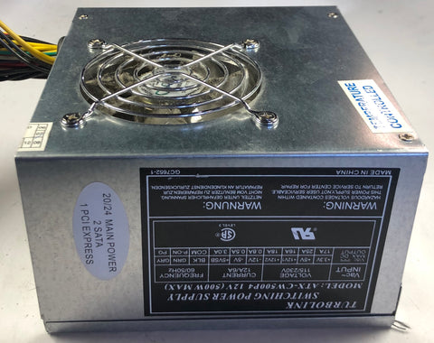 Turbolink ATX-CW500P4 500W ATX Desktop Switching Power Supply