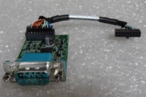 HP Rp5800 Retail System Serial Port Comb Card & Cable- 638946-001