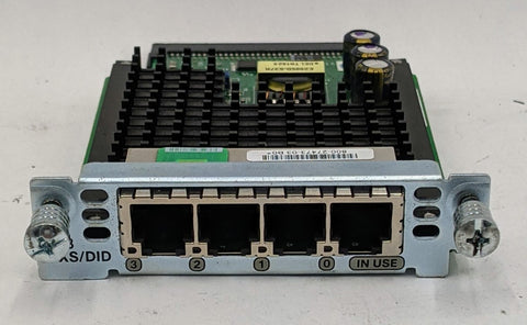 Cisco VIC3-4FXS/DID Voice Card- 73-10521-05