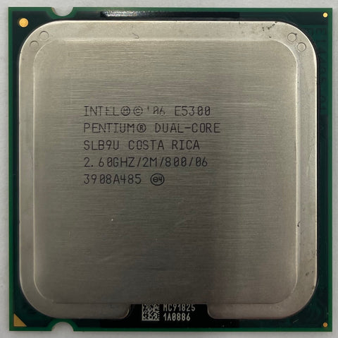 Intel Pentium E5300 Dual Core Desktop CPU Processor- SLB9U