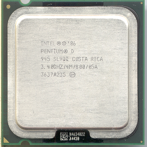 Intel Pentium D 945 CPU Processor- SL9QQ