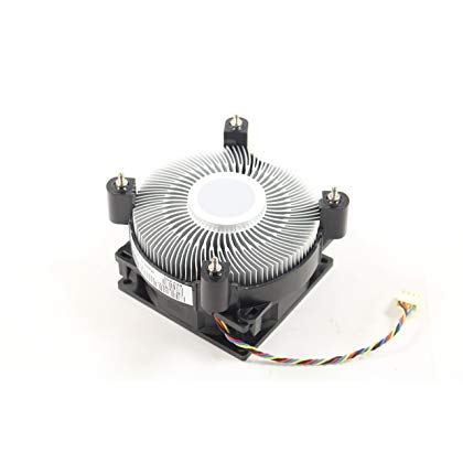 Genuine Dell Inspiron Computer Heatsink and Fan Combo Desktop 4-Pin Fan Connector - H857C