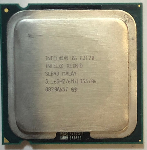 Intel Xeon E3120 Server CPU Processor- SLB9D