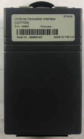 Control Techniques Unidrive UD77DN DeviceNet Interface Application Module- STDK25