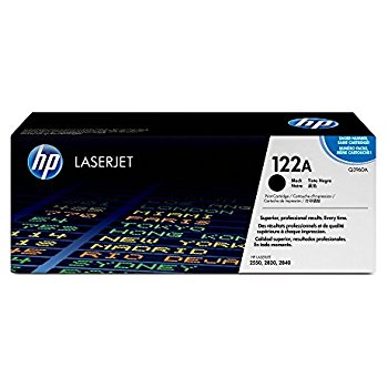 HP 122A Black LaserJet Toner Cartridge- Q3960A