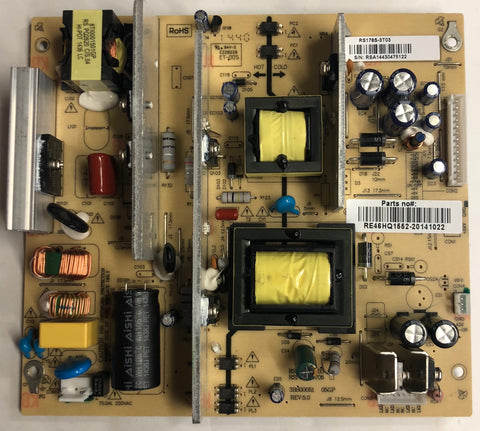 RCA LED58G45RQ LED TV RS178S-3T03 Power Supply Board- RE46HQ1552