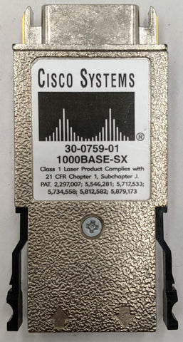 Cisco 1000Base-SX Networking Transceiver- 30-0759-01