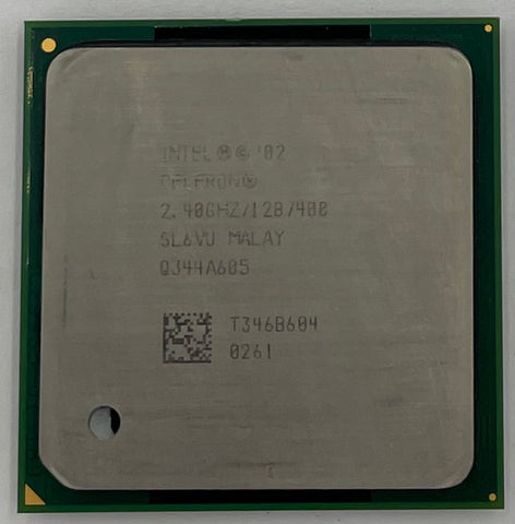 Intel Celeron 2.4 GHz Desktop CPU Processor- SL6VU
