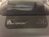 Zebra GX420t Thermal Transfer Barcode Label Printer- GX42-102411-000