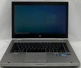 HP EliteBook 8470p Laptop- 320GB HDD, 8GB RAM, Intel i5 CPU, Windows 10 Pro
