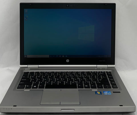 HP EliteBook 8470p Laptop- 320GB HDD, 8GB RAM, Intel i5 CPU, Windows 10 Pro