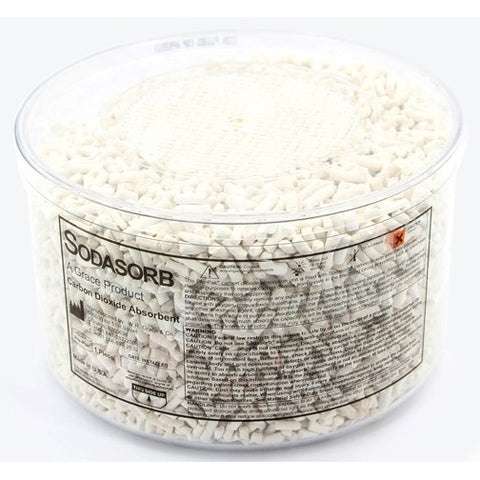 Portex SODASORB CO2 Absorbent 1.3 L Pre-Pak Discs (Cracked tub, still sealed in outer packaging)