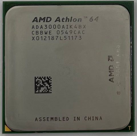 AMD Athlon 64 3000+ Desktop CPU Processor- ADA3000AIK4BX