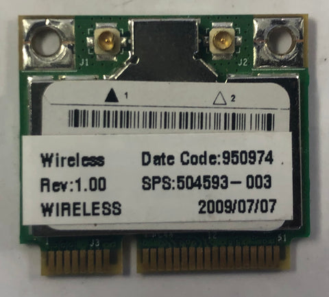 HP Mini 100 Laptop BCM94312HMG Wireless WiFi Card- 504593-003