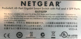 Netgear ProSafe GS752TP Smart Managed Gigabit PoE Network Switch
