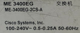 Cisco Catalst ME 3400EG Series Ethernet Switch- ME-3400EG-2CS-A